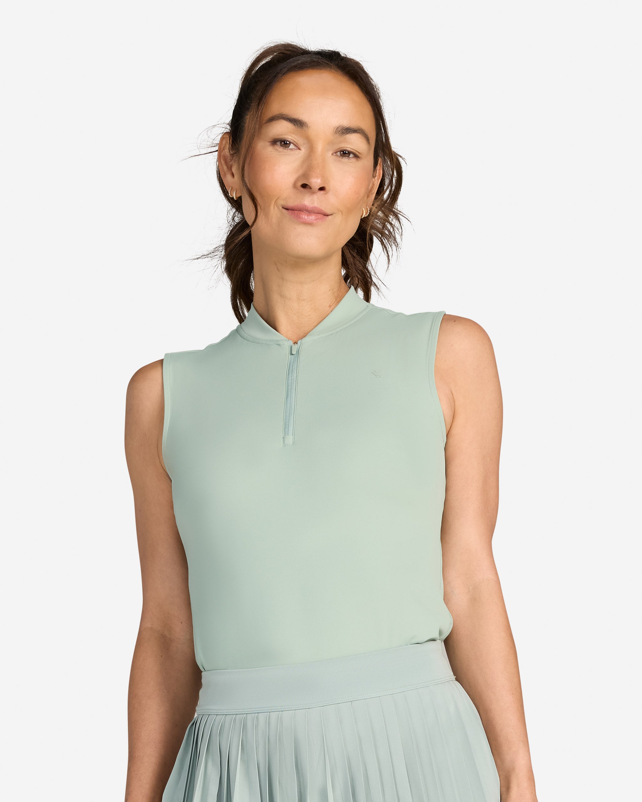 Blade - Washed Sage-Women's Polo-Bad Birdie