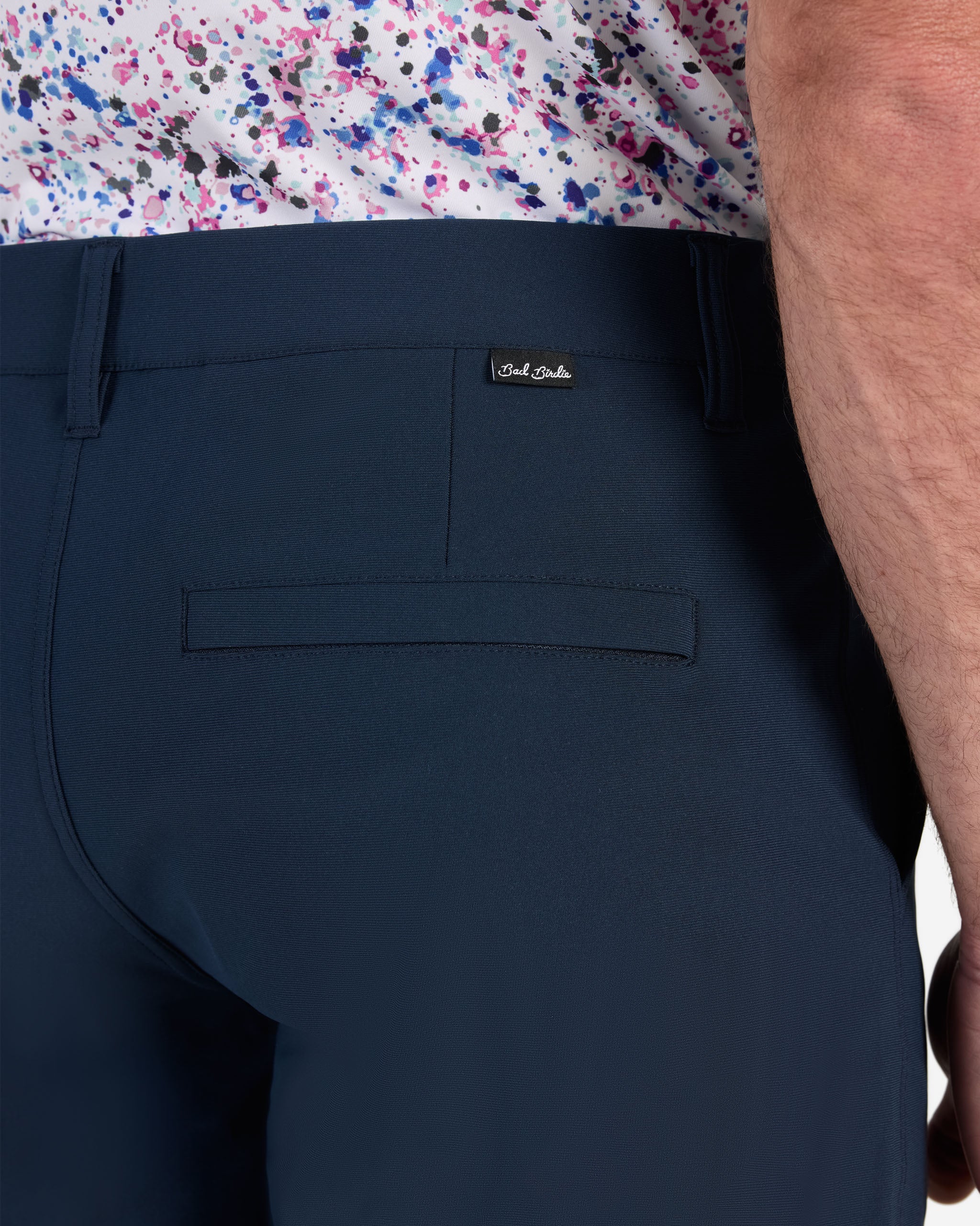 Golf Short - Navy-Men's Shorts-Bad Birdie