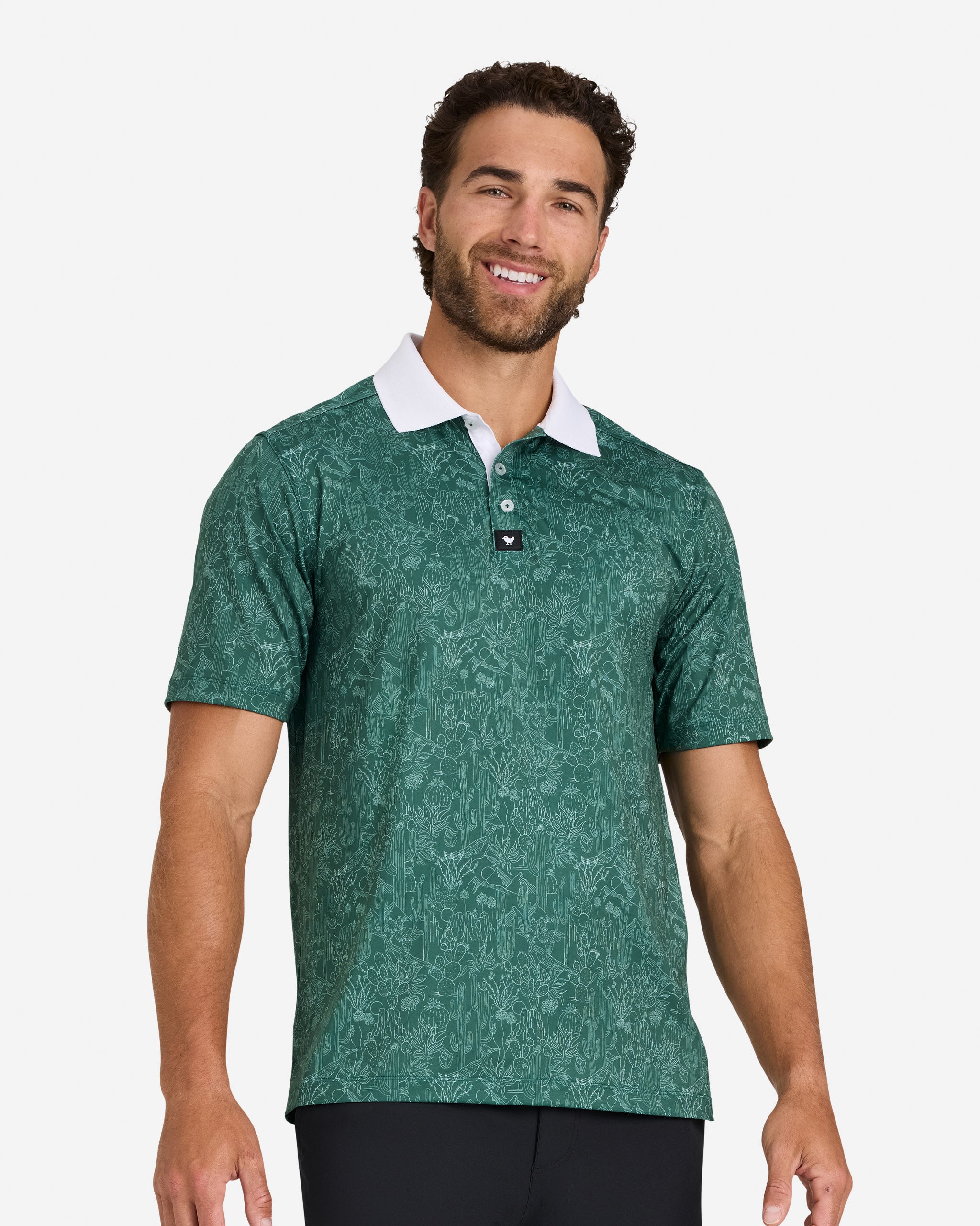 Ridge - Hunting Birdies-Men's Polo-Bad Birdie