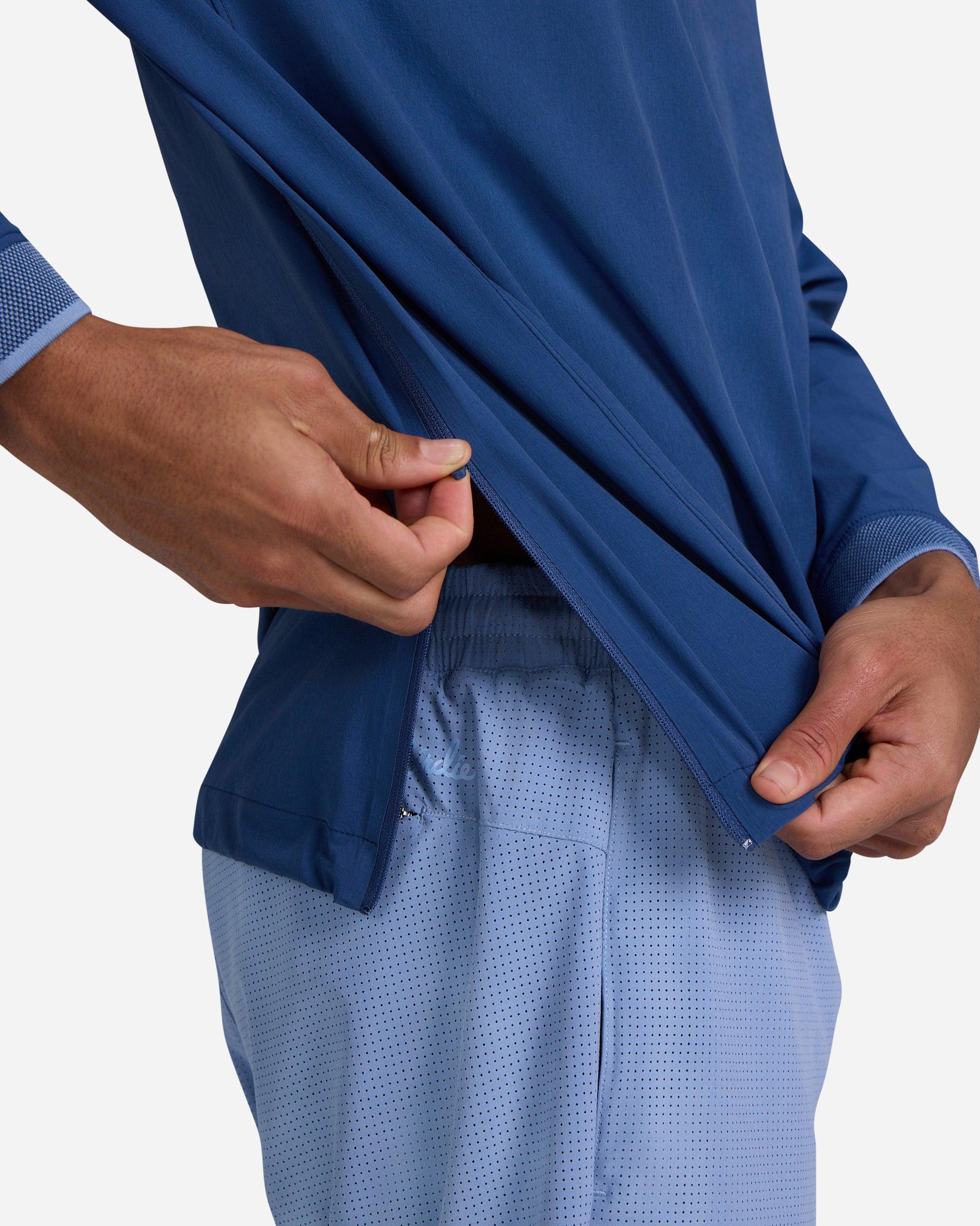 Kinetic Wind Pullover - Dusk Navy-Men's Jacket-Bad Birdie