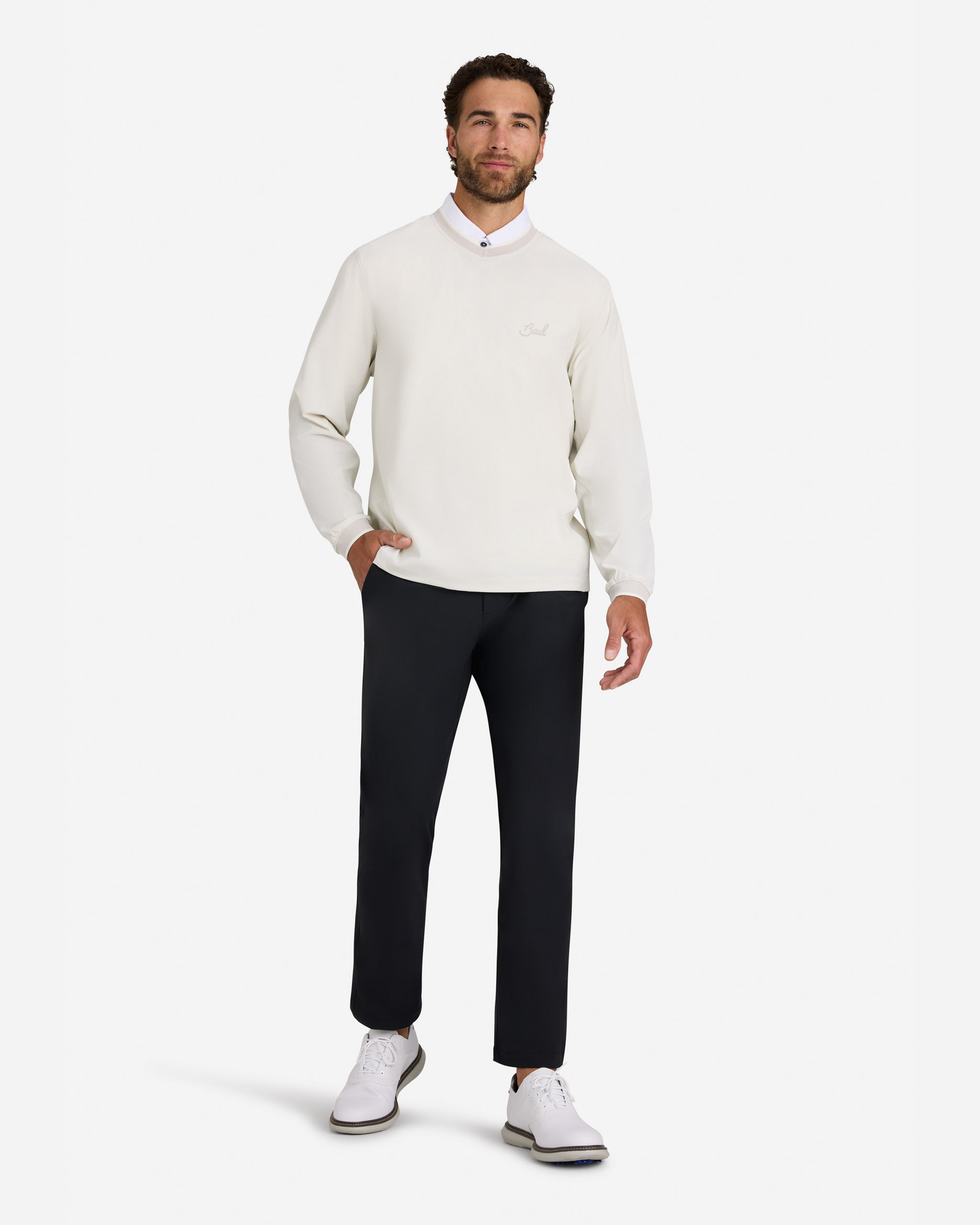 Kinetic Wind Pullover - White Onyx