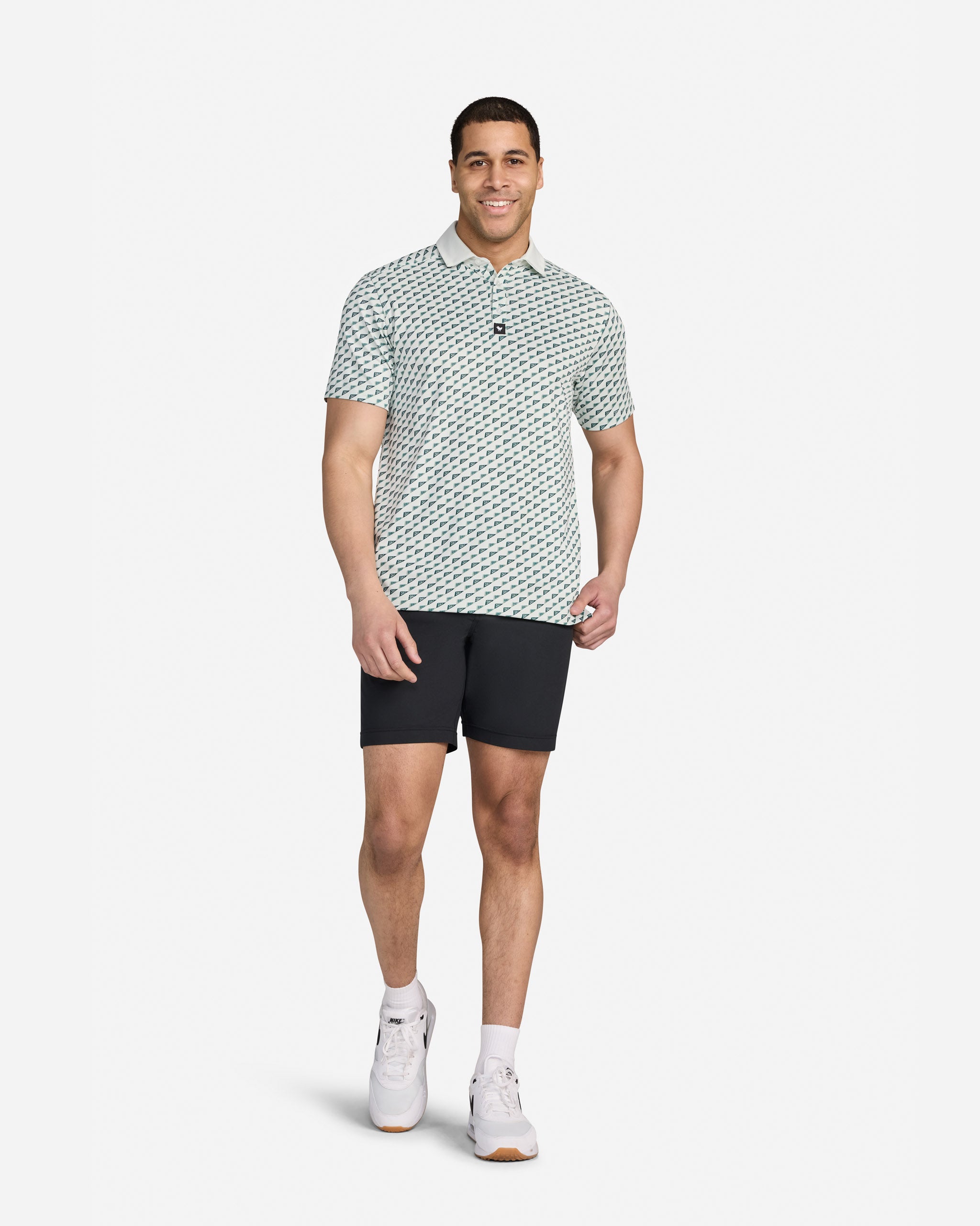 Pinseeker - Green-Men's Polo-Bad Birdie