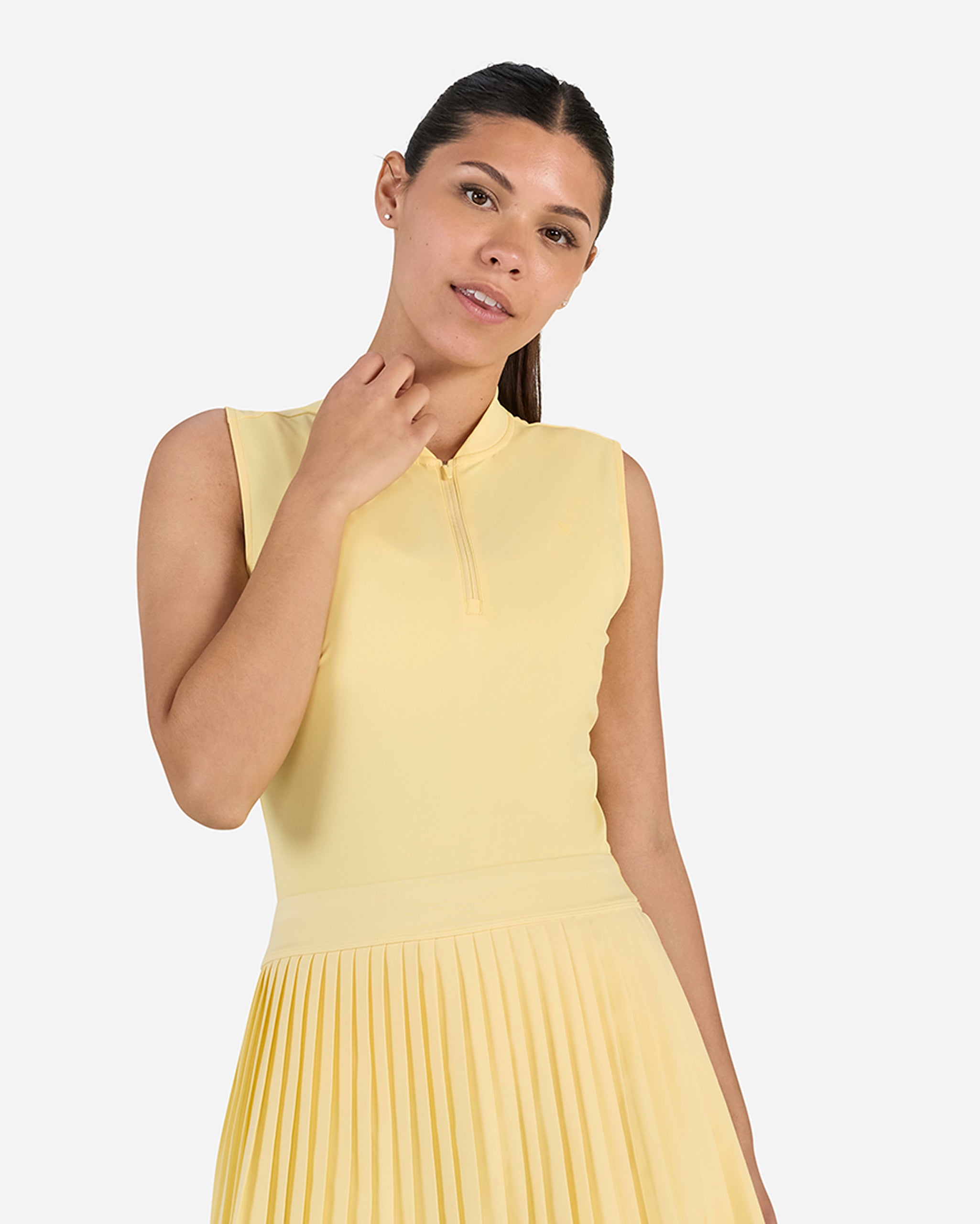 Blade - Pale Banana-Women's Polo-Bad Birdie