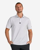 Cosmic Chaos - Grey-Men's Polo-Bad Birdie
