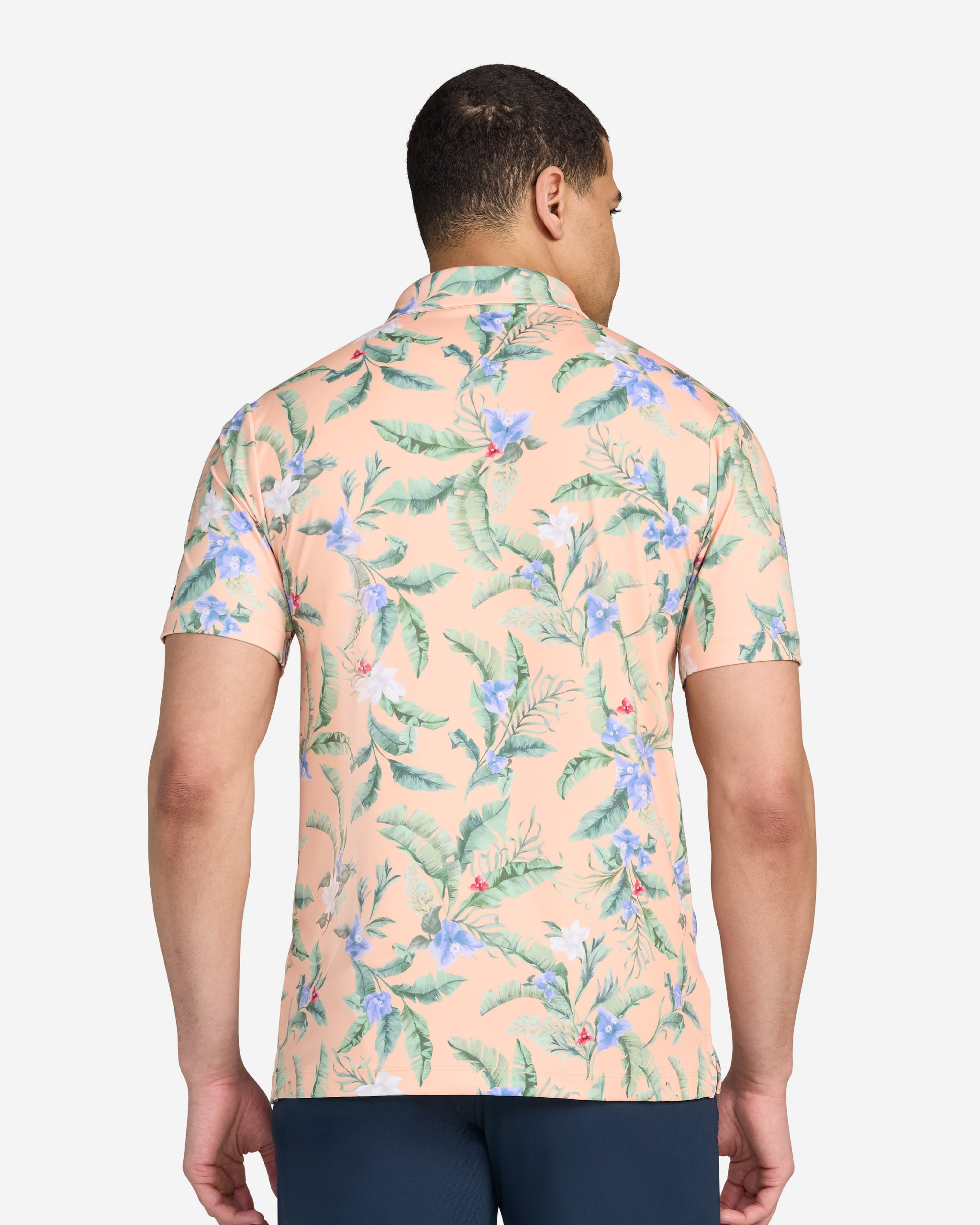 Flora Fiesta-Men's Polo-Bad Birdie