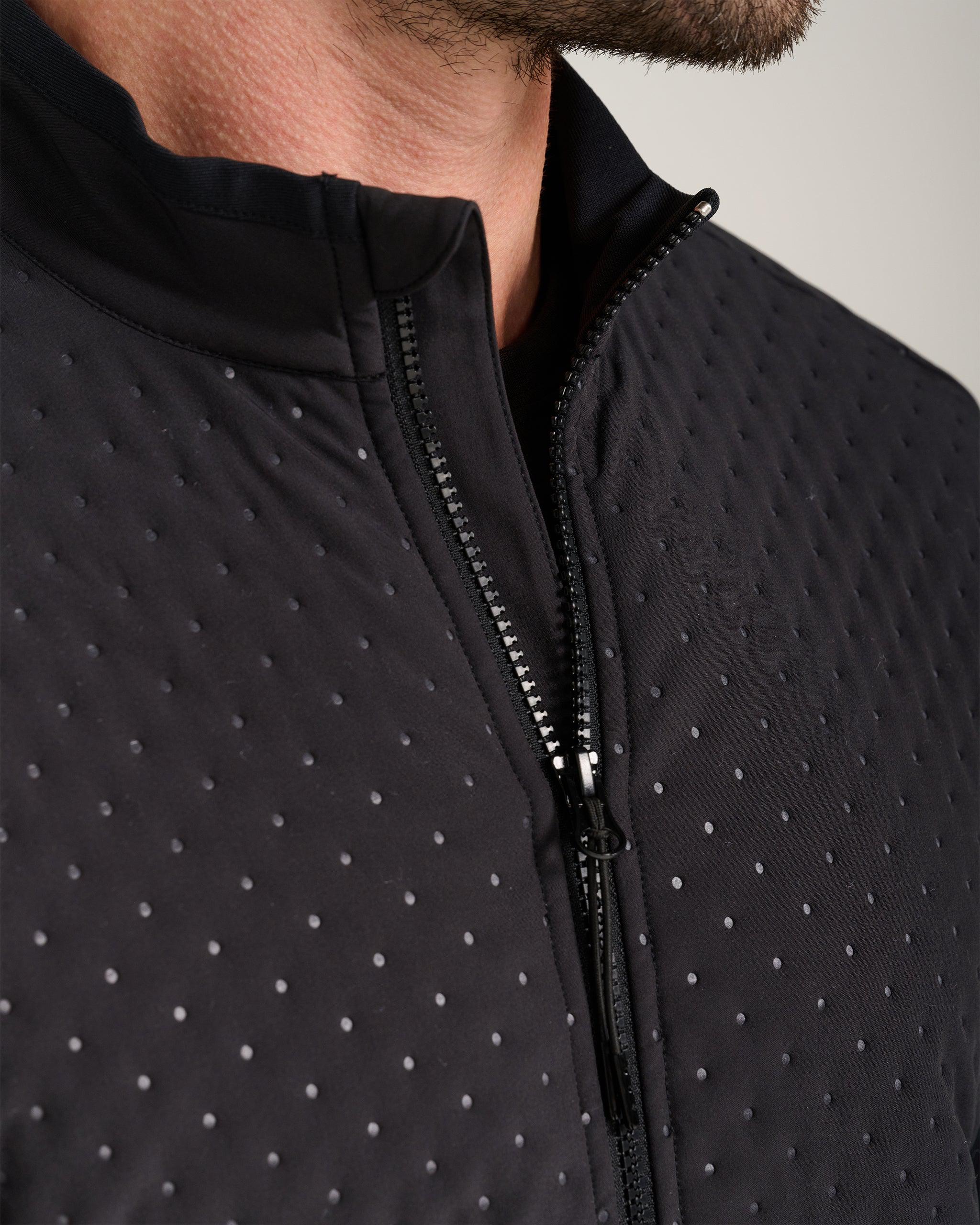 Hybrid Jacket - Black-Men's Jacket-Bad Birdie