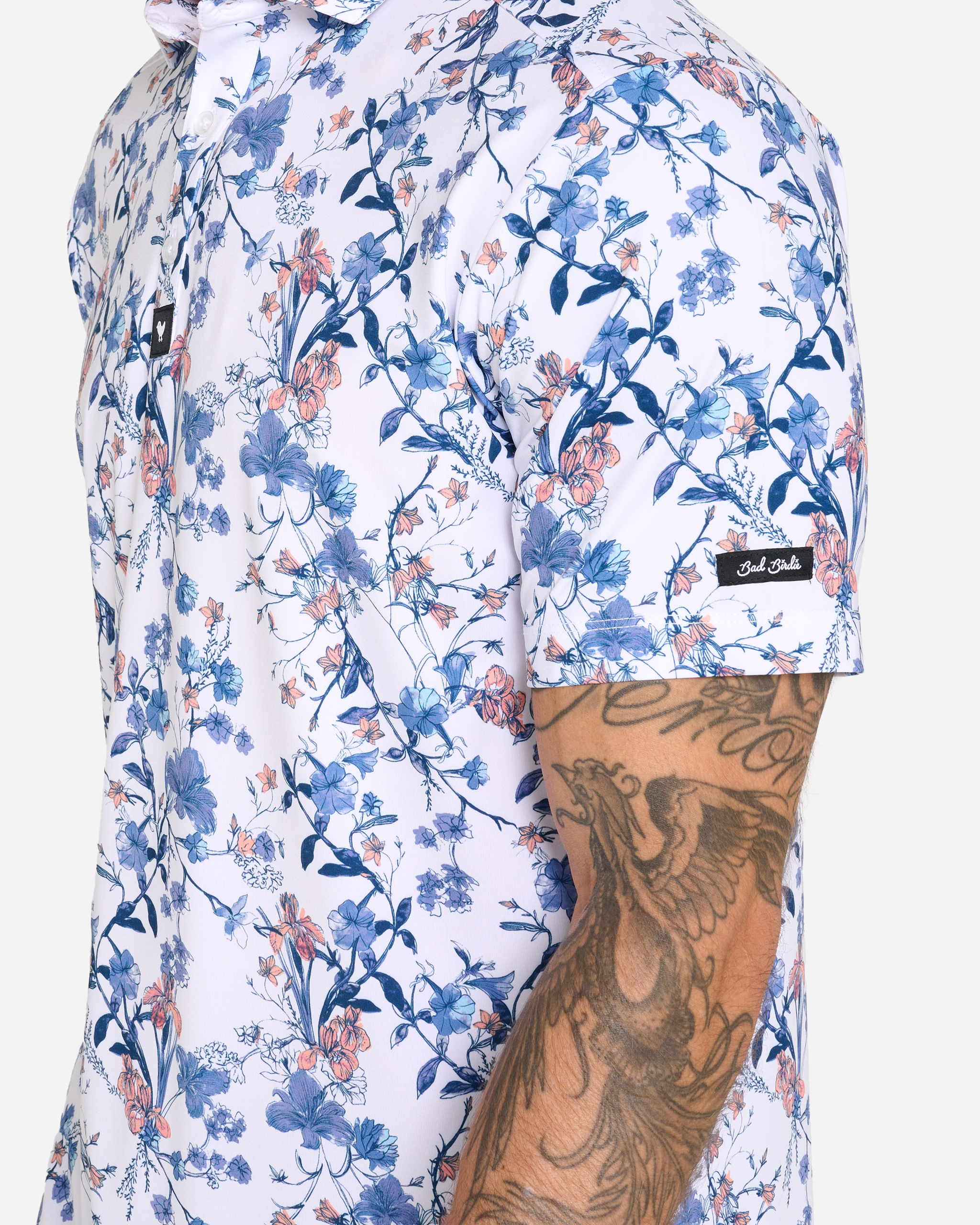 Wild One-Men's Polo-Bad Birdie